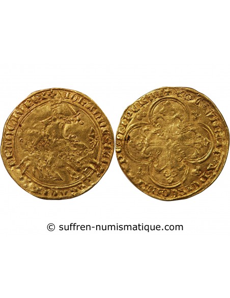 JEAN LE BON - FRANC A CHEVAL OR 1360