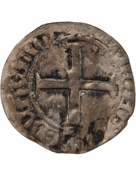 DUCHÉ DE BRETAGNE, JEAN V - BLANC DIT A L'HEXALOBE 1399 / 1442 NANTES