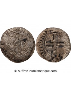 DUCHÉ DE BRETAGNE, JEAN V - BLANC DIT A L'HEXALOBE 1399 / 1442 NANTES