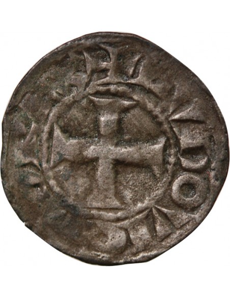 LOUIS IX, dit SAINT LOUIS - DENIER TOURNOIS 1240 / 1270﻿