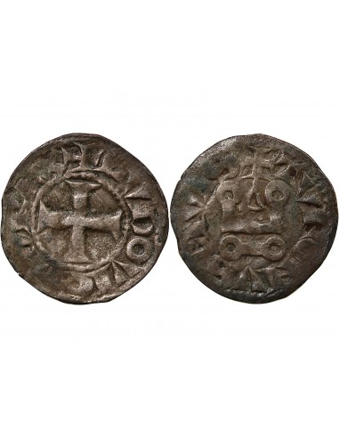 LOUIS IX, dit SAINT LOUIS - DENIER TOURNOIS 1240 / 1270﻿