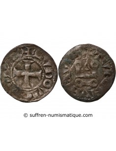 LOUIS IX, dit SAINT LOUIS - DENIER TOURNOIS 1240 / 1270﻿