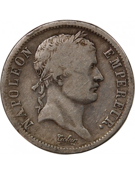 NAPOLEON Ier - 2 FRANCS ARGENT 1811 A PARIS