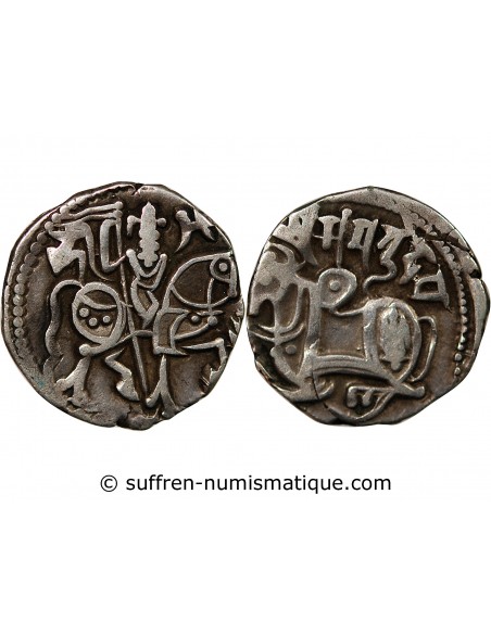 AFGHANISTAN, KABOUL - DRACHME ARGENT IX / XIIe SIECLE