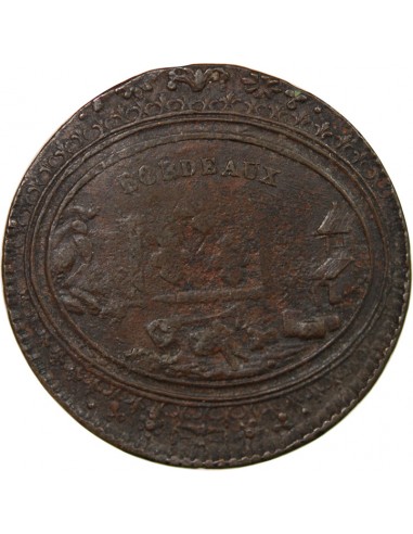 DIRECTOIRE, VILLE DE BORDEAUX - JETON 1795