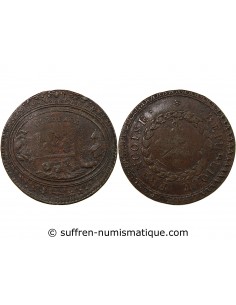 DIRECTOIRE, VILLE DE BORDEAUX - JETON 1795