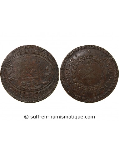 DIRECTOIRE, VILLE DE BORDEAUX - JETON 1795