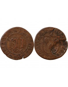 SAINT-OMER, SAINT-BERTIN – MÉREAU 12 DENIERS 1526 2