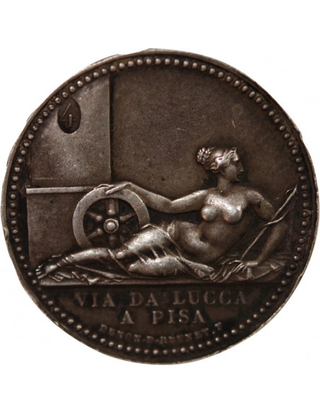ELISA BONAPARTE - MÉDAILLE ARGENT