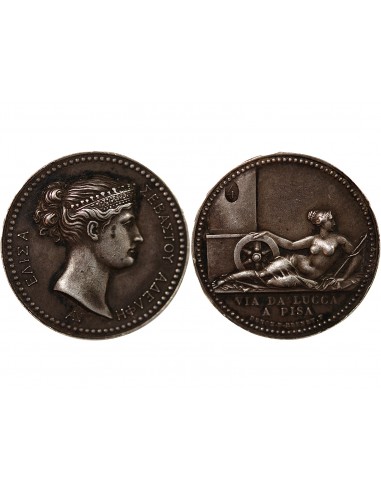 ELISA BONAPARTE - MÉDAILLE ARGENT