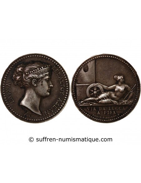 ELISA BONAPARTE - MÉDAILLE ARGENT