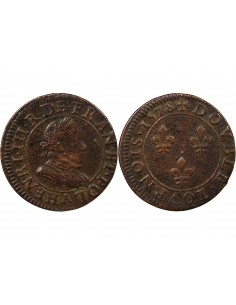 HENRI III - DOUBLE TOURNOIS 1578 A PARIS 2