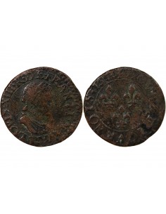 LOUIS XIII - DOUBLE TOURNOIS 1611 T NANTES 2