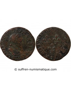 LOUIS XIII - DOUBLE TOURNOIS 1611 T NANTES
