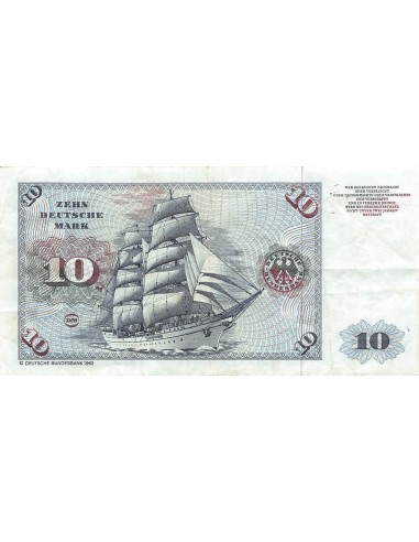ALLEMAGNE, RFA - 10 MARK 1980