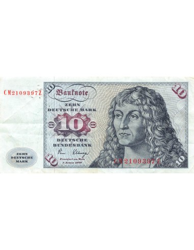 ALLEMAGNE, RFA - 10 MARK 1980