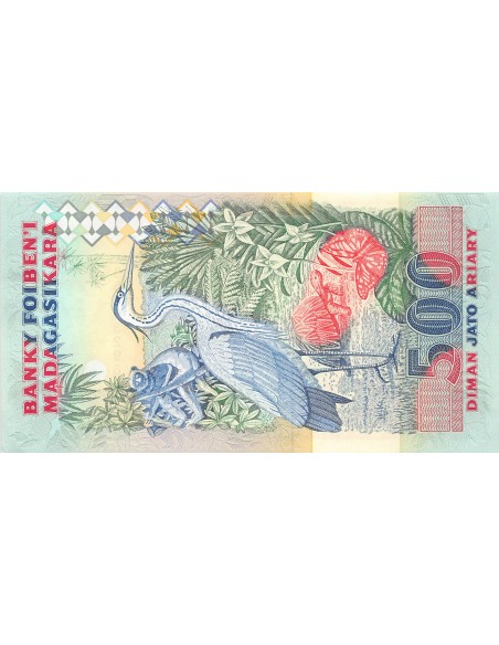 MADAGASCAR - 500 ARIARY 1993