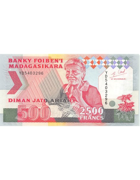 MADAGASCAR - 500 ARIARY 1993
