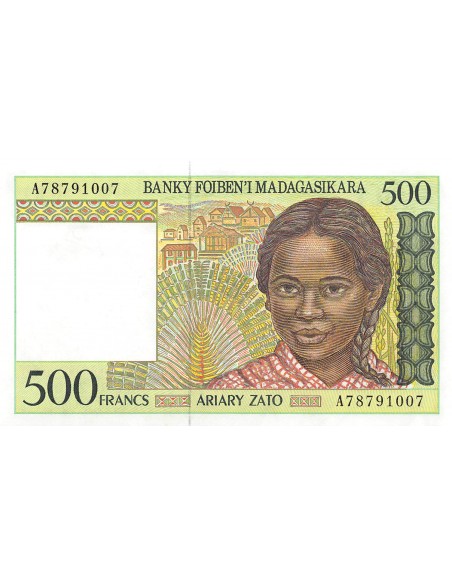 MADAGASCAR - 500 FRANCS 1994