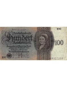 ALLEMAGNE - 100 MARK 1924 SERIE F