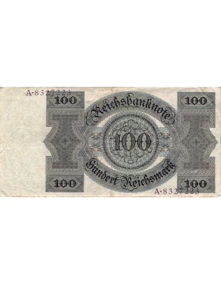 ALLEMAGNE - 100 MARK 1924 SERIE F