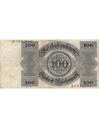 ALLEMAGNE - 100 MARK 1924 SERIE F