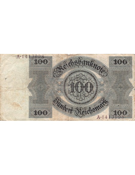 ALLEMAGNE - 100 MARK 1924 SERIE F