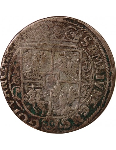 POLOGNE-LITUANIE, SIGISMOND III WASA - ORT ARGENT 1622 DYDGOSZCZ