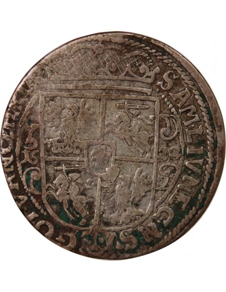 POLOGNE-LITUANIE, SIGISMOND III WASA - ORT ARGENT 1622 DYDGOSZCZ