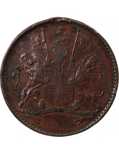 SAINTE-HELENE - 1/2 PENNY 1821