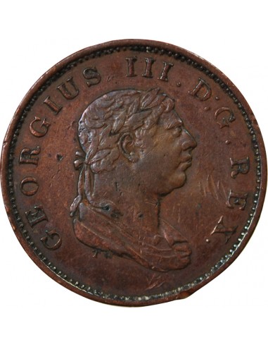 DEMERARA ET ESSEQUIBO, GEORGES III - 1/2 STIVER 1813