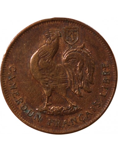 CAMEROUN LIBRE - 1 FRANC 1943
