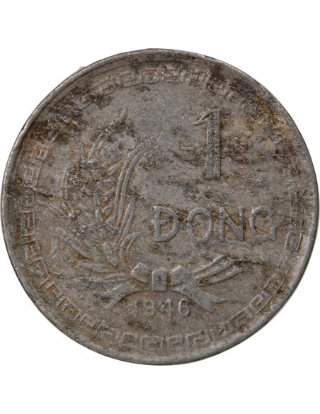 VIÊT NAM DU NORD, HO CHI MINH - 1 DÔNG 1946