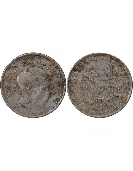 VIÊT NAM DU NORD, HO CHI MINH - 1 DÔNG 1946