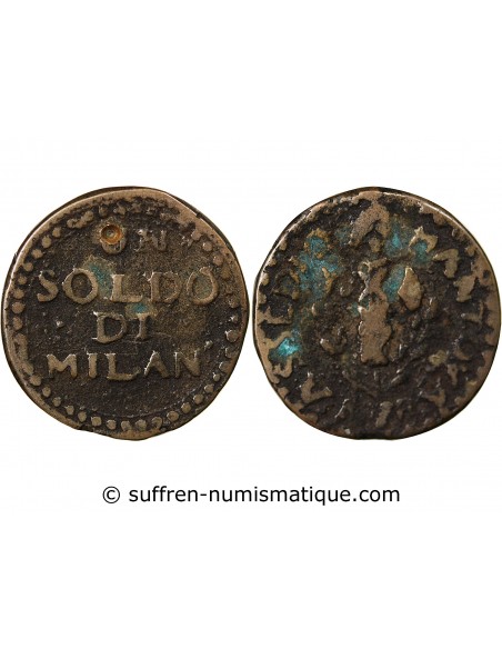 ITALIE, SIEGE DE MANTOUE - SOLDO 1799