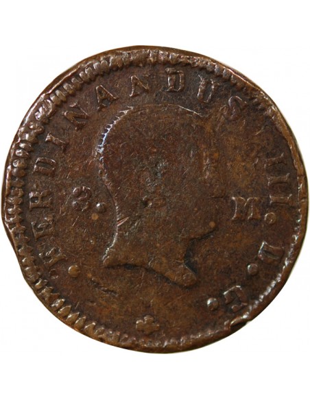 ESPAGNE, FERDINAND VII - 3 MARAVEDIS 1829 PAMPELUNE