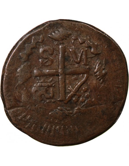 COLOMBIE, SIEGE DE SANTA MARTA - 1/4 REAL 1820