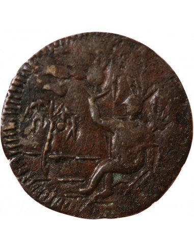 COLOMBIE, CARTHAGENE - 1/2 REAL 1812