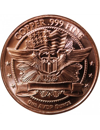 USA, SAINT-GAUDENS - 1 ONCE CUIVRE