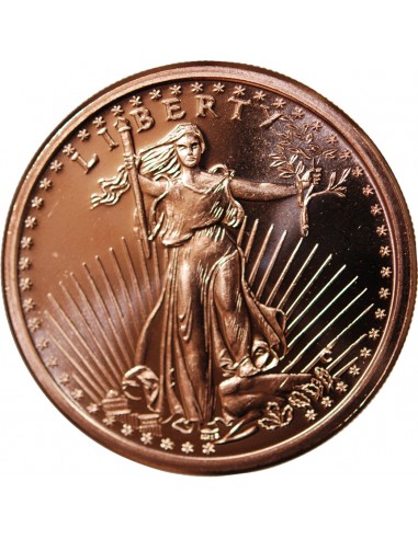 USA, SAINT-GAUDENS - 1 ONCE CUIVRE