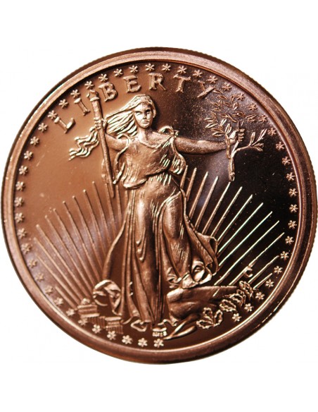 USA, SAINT-GAUDENS - 1 ONCE CUIVRE