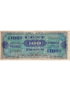 100 Francs 1944