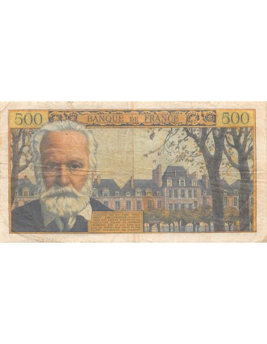 France, Victor Hugo, 500 Francs 10.07.1958 500 francs 1958