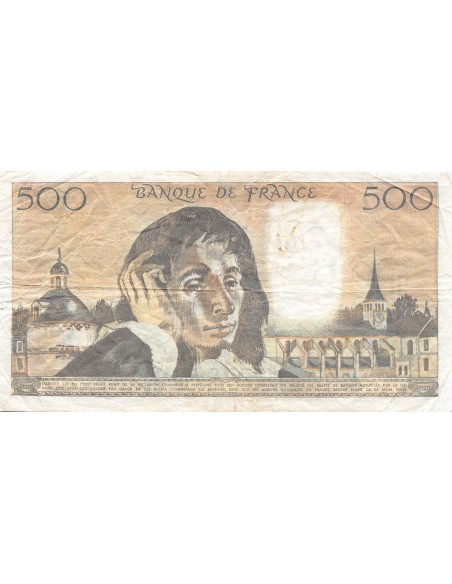 FRANCE - 500 FRANCS PASCAL 07/01/1982 - SÉRIE Y.149