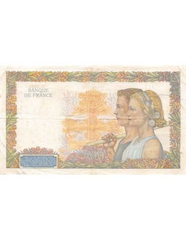 FRANCE, LA PAIX - 500 FRANCS 30/10/1941 - SÉRIE N.3861