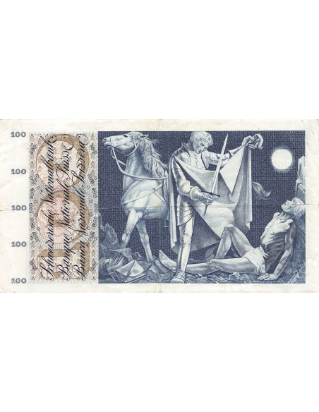 SUISSE, SAINT-MARTIN - 100 FRANCS 1967