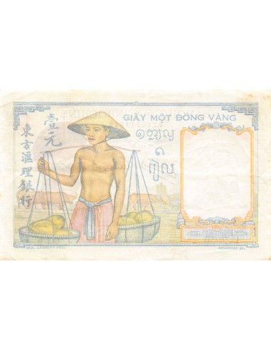INDOCHINE - 1 PIASTRE 1949