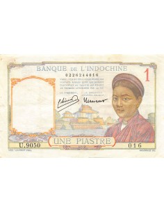 INDOCHINE - 1 PIASTRE 1949 2