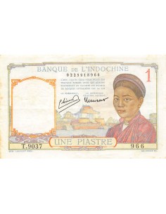 INDOCHINE - 1 PIASTRE 1949 2