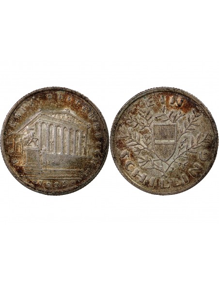 AUTRICHE, PARLEMENT - SCHILLING ARGENT 1925